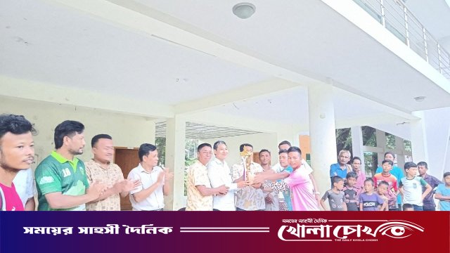 থানচিতে প্রবারণা ফুটবল টুর্নামেন্টে চ্যাম্পিয়ন ‘ম্রো স্টুডেন্ট এফসি’