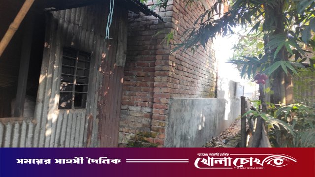 নগরকান্দায় বন্দোবস্তকৃত খাসজমি দখল করে অবৈধ স্থাপনা নির্মাণের অভিযোগ