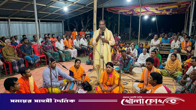 মাগুরার পুঠিয়া মনসা মন্দিরে তিন দিনব্যাপী ধর্মীয় উৎসব ও পালাগান শুরু