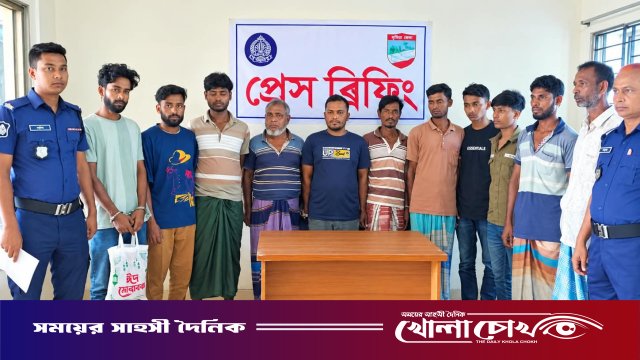 দৌলতপুরে পুলিশের রাতভর বিশেষ অভিযান: মাদক ও জুয়াড়িসহ গ্রেপ্তার ১১