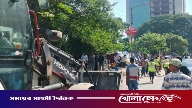 নিকুঞ্জের ৭ ফুটপাত দখলমুক্ত করতে ৭২ ঘণ্টার আলটিমেটাম