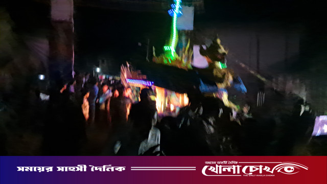 ‘ছং-রাসিহ্ ওয়াগ্যোয়াই লাহ্’ সুরে রুমায় অনুষ্ঠিত হলো ঐতিহ্যবাহী রথযাত্রা
