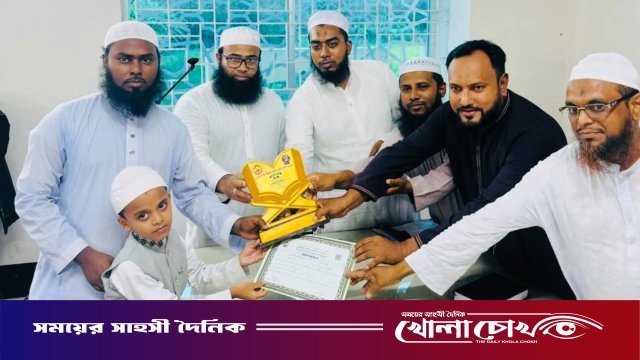 আলফাডাঙ্গায় হিফজুল কুরআন প্রতিযোগিতা: মেয়র প্রার্থী বিল্লাল হুসাইনের অর্থায়নে পুরস্কৃত ৭৫ হাফেজ