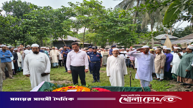 রাষ্ট্রীয় মর্যাদায় চিরনিদ্রায় শায়িত হলেন বীর মুক্তিযোদ্ধা আব্দুল মান্নান