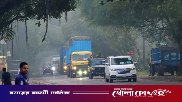 কড়া নিরাপত্তায় রূপপুরে পৌঁছেছে ইউরেনিয়ামের চতুর্থ চালান