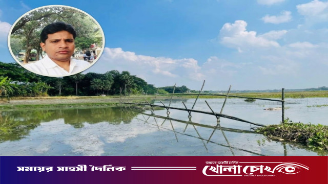 সালথায় যুবদল নেতার অর্থায়নে বাঁশের সাঁকো: ঘুচল হাজারো মানুষের দুর্ভোগ
